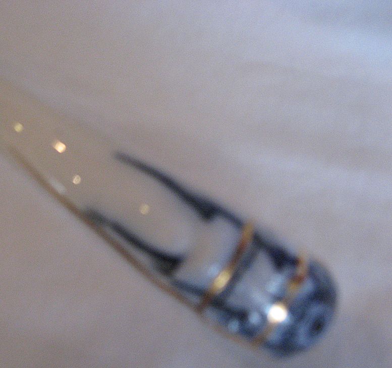 Flow Blue Soup Ladle "Hamilton" By Burgess & Leigh Flow Blue Soup Ladle "Hamilton" By Burgess & Leigh