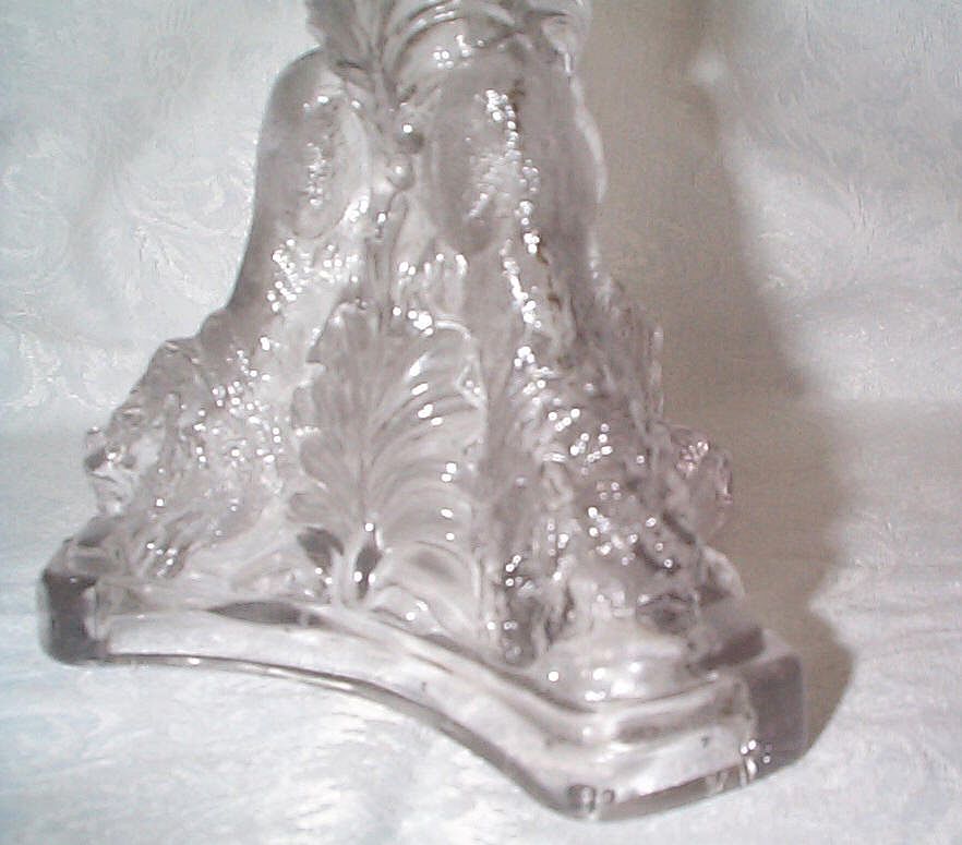 Rare Lion and Palm Tree Candlestick - 19C Rare Lion and Palm Tree Candlestick - 19C