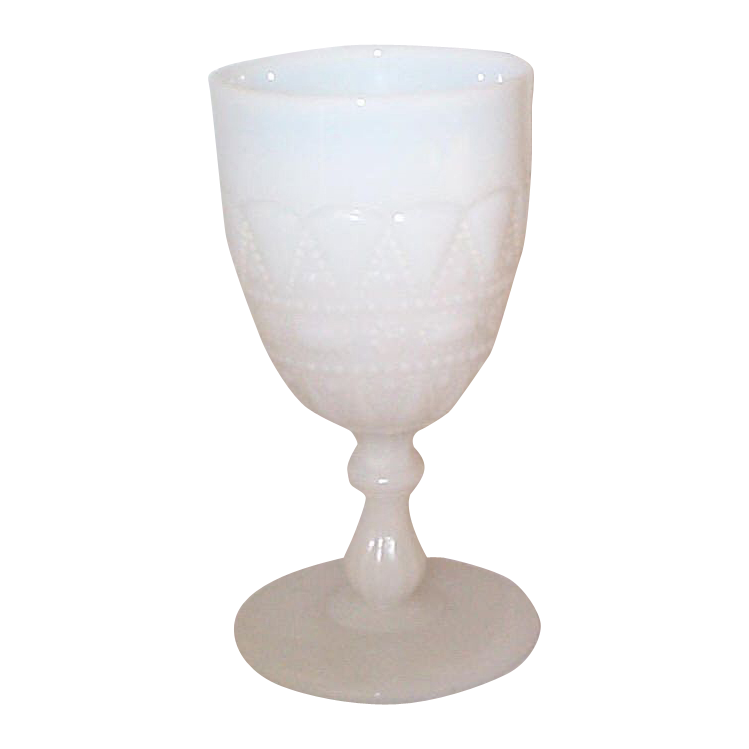 Lacy & Dewdrop Goblets by Westmoreland early 1940's- Not Kemple Lacy & Dewdrop Goblets by Westmoreland early 1940's- Not Kemple