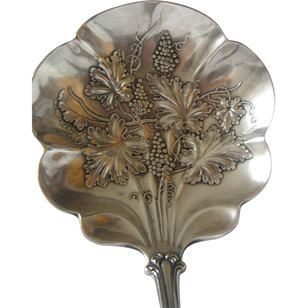 Antique 1906 Moselle Silverplate Soup Ladle - Rare Antique 1906 Moselle Silverplate Soup Ladle - Rare