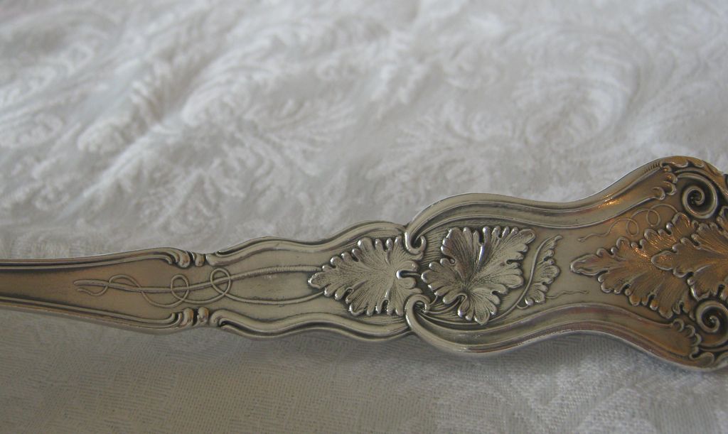 Antique 1906 Moselle Silverplate Soup Ladle - Rare Antique 1906 Moselle Silverplate Soup Ladle - Rare