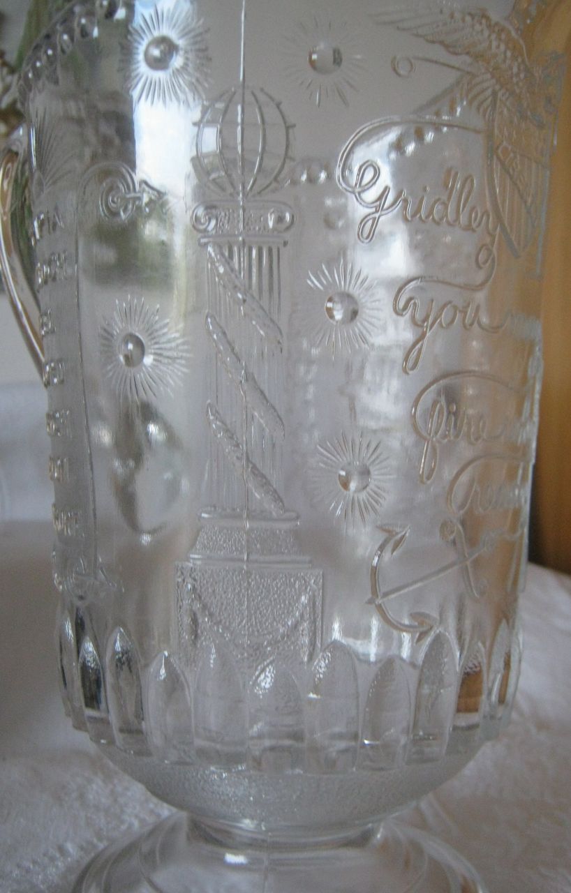 Dewey - Gridley Pitcher - "Gridley you may fire when ready" Scarce Version Dewey - Gridley Pitcher - "Gridley you may fire when ready" Scarce Version