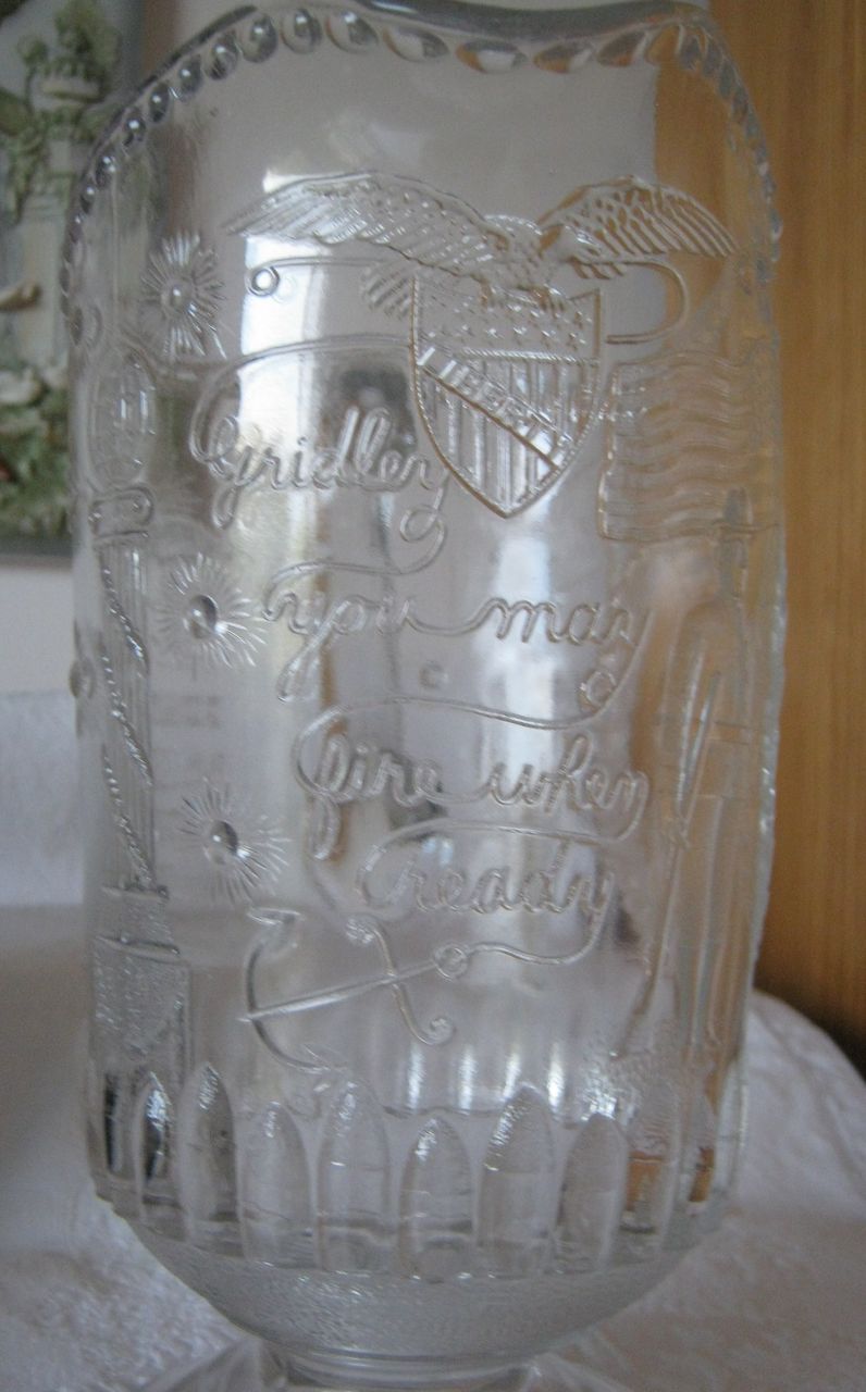Dewey - Gridley Pitcher - "Gridley you may fire when ready" Scarce Version Dewey - Gridley Pitcher - "Gridley you may fire when ready" Scarce Version
