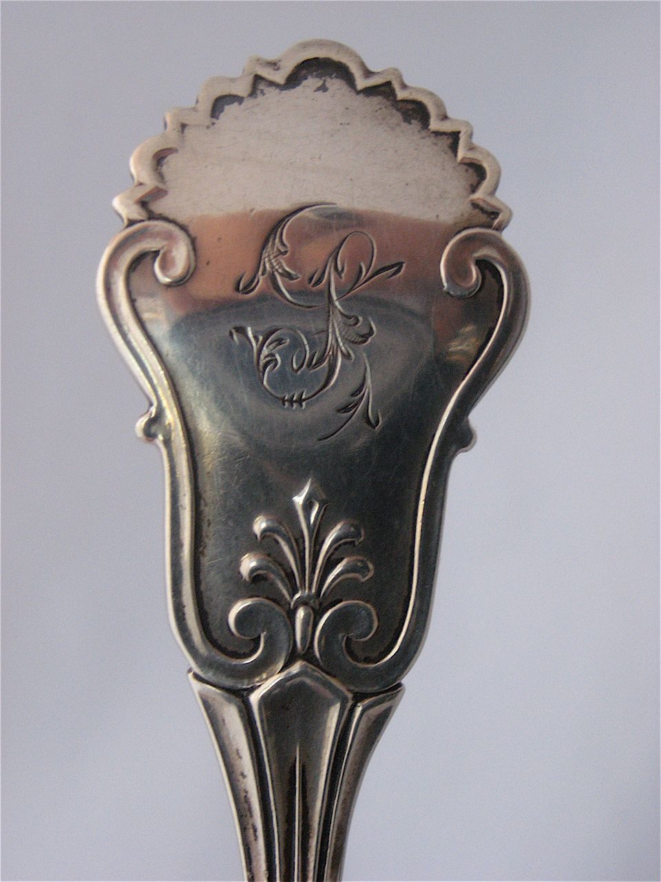 1868 Aesthetic Bailey & Co Crumber Sterling 12.5" Long 1868 Aesthetic Bailey & Co Crumber Sterling 12.5" Long