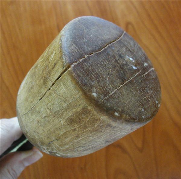 Antique Wood Wooden Potato Masher Black Handle Antique Wood Wooden Potato Masher Black Handle
