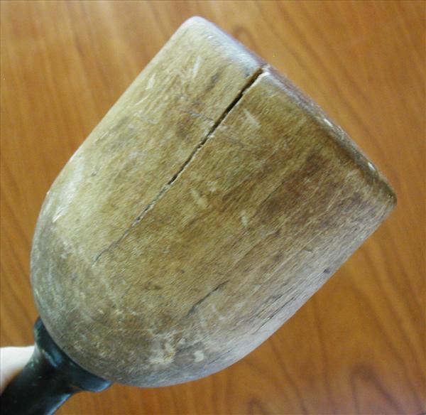 Antique Wood Wooden Potato Masher Black Handle Antique Wood Wooden Potato Masher Black Handle