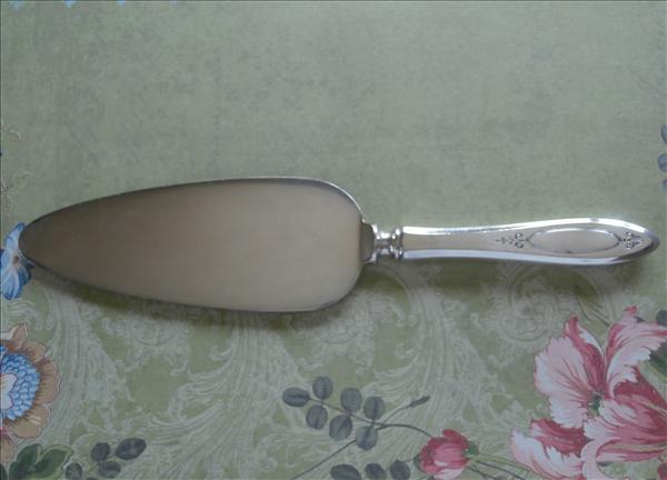 Adam 1917 Dessert Server Entree Vintage Silver Excellent Adam 1917 Dessert Server Entree Vintage Silver Excellent