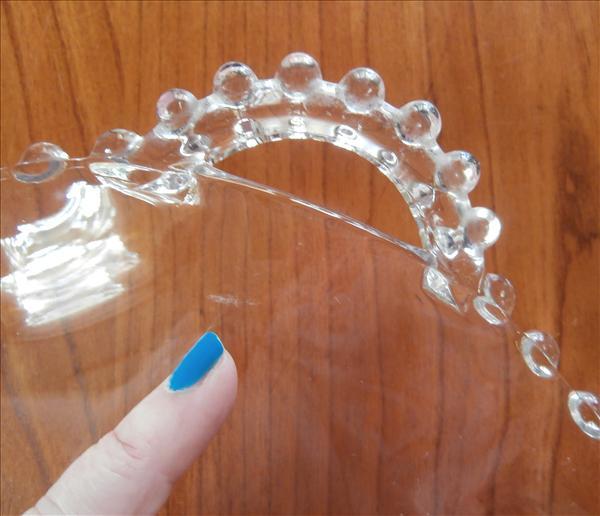 Candlewick Imperial Glass Crimped Tray 11.5 Inches Handles Candlewick Imperial Glass Crimped Tray 11.5 Inches Handles