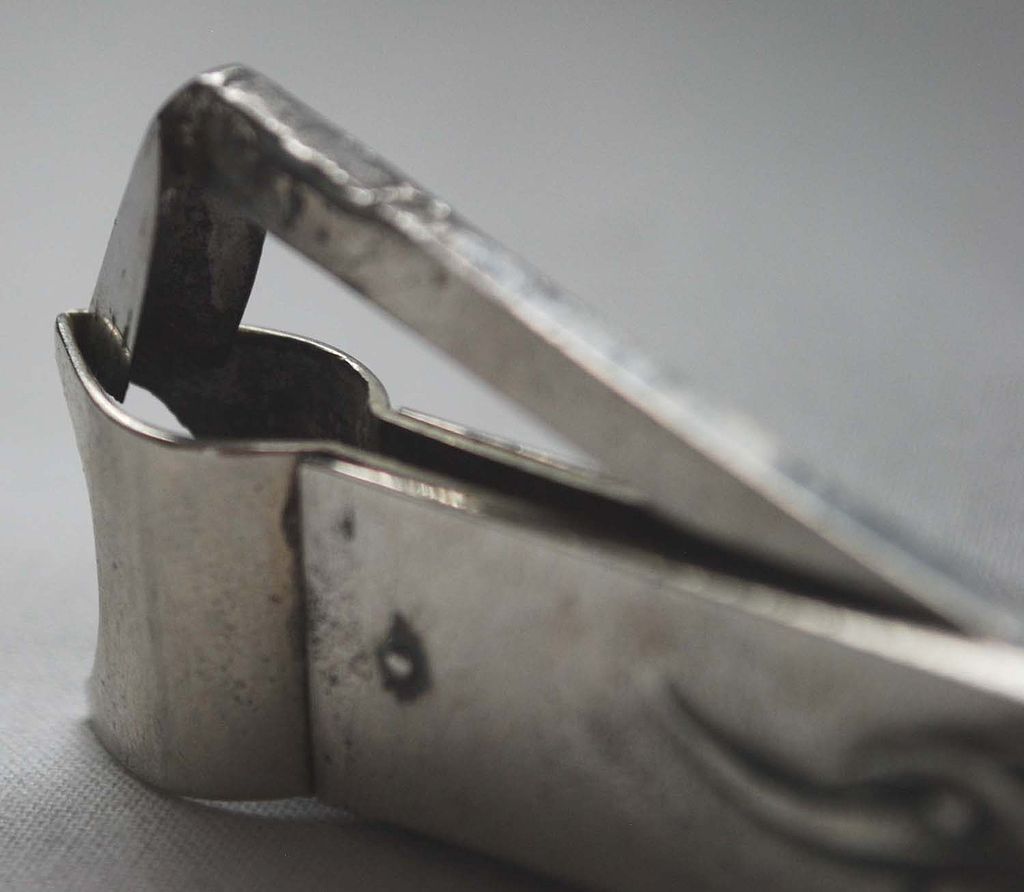 Sterling Silver Cigar Cutter – Reposse Sterling Silver Cigar Cutter – Reposse