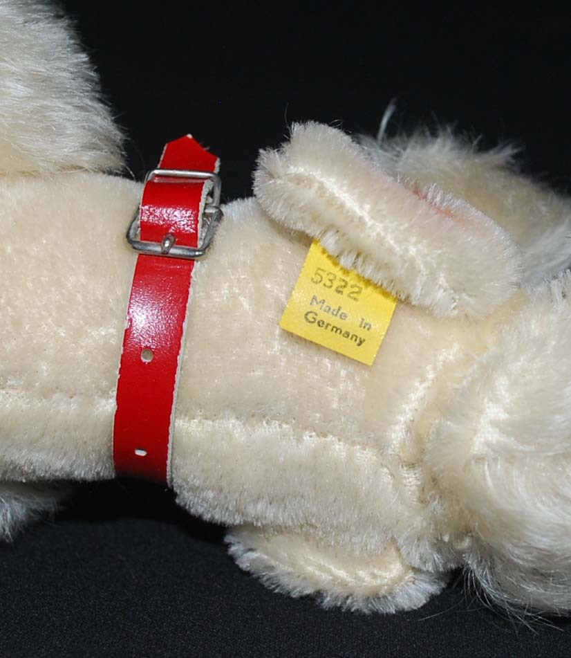 Steiff Poodle, Vintage Steiff Poodle, Vintage