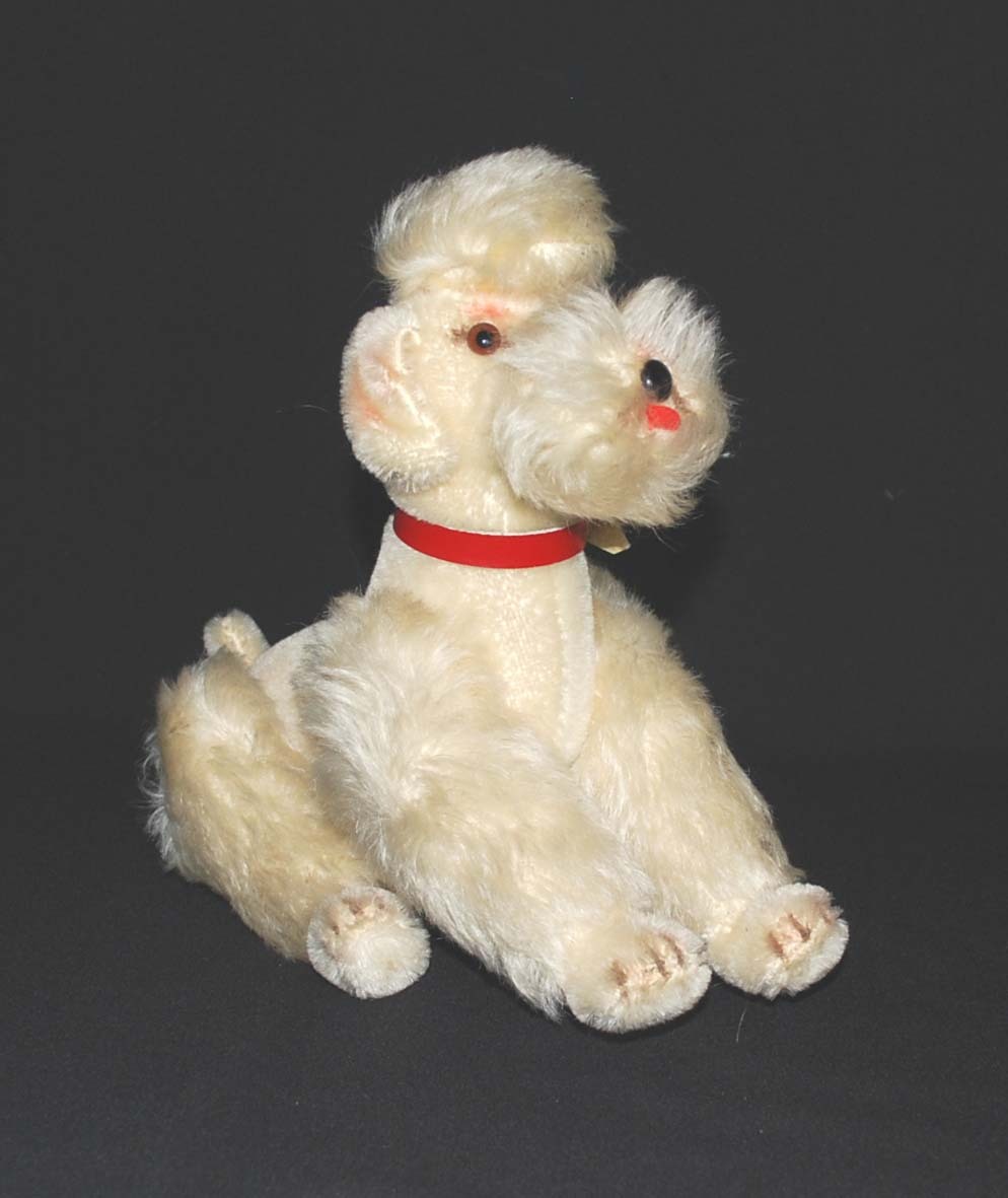 Steiff Poodle, Vintage Steiff Poodle, Vintage