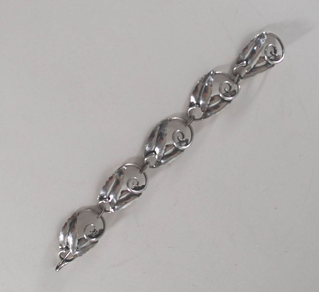 Sterling Silver Bracelet, Signed, Vintage Sterling Silver Bracelet, Signed, Vintage