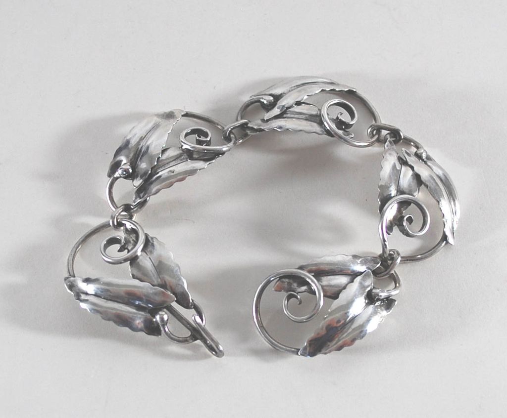 Sterling Silver Bracelet, Signed, Vintage Sterling Silver Bracelet, Signed, Vintage