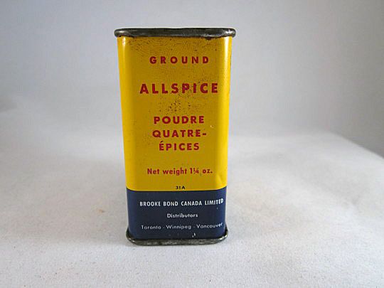 Vintage Group of 3 Advertising Spice Containers Vintage Group of 3 Advertising Spice Containers