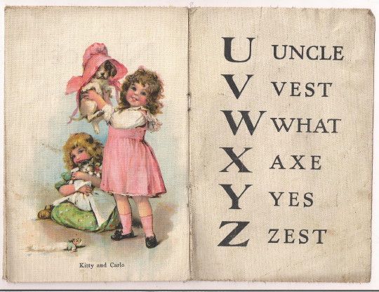 'Little Learners ABC' Linen Book Early 'Little Learners ABC' Linen Book Early