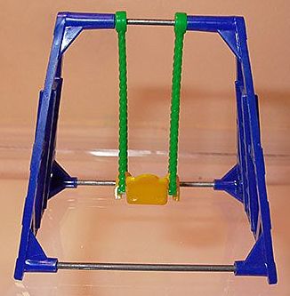 Acme Hard Plastic Dollhouse Furniture Single Swing Acme Hard Plastic Dollhouse Furniture Single Swing