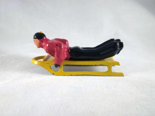 Barclay Winter Series Boy on Sled 2 Pieces Barclay Winter Series Boy on Sled 2 Pieces