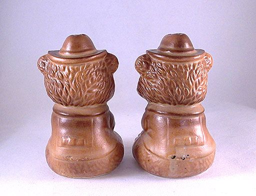 Artmark Made in Japan Bear Scout Salt & Pepper Shakers Artmark Made in Japan Bear Scout Salt & Pepper Shakers