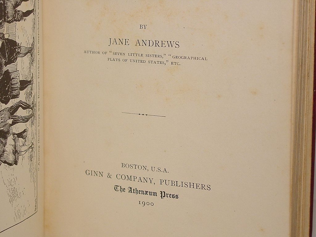 "Ten Boys" Who lived on the Road from long ago to Now, Jane Andrews "Ten Boys" Who lived on the Road from long ago to Now, Jane Andrews