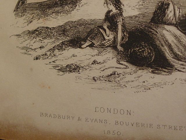 DAVID COPPERFIELD Charles Dickens 1st Issue 1st Book Edition 1850 DAVID COPPERFIELD Charles Dickens 1st Issue 1st Book Edition 1850