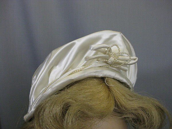 B2184E Vintage bridal headpiece veil 1940s vintage B2184E Vintage bridal headpiece veil 1940s vintage