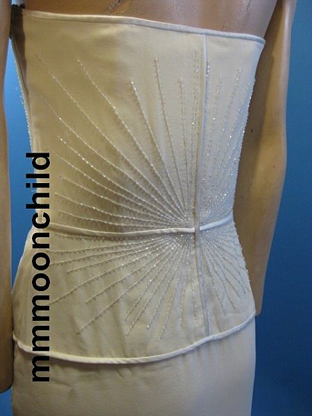 B2449 Vintage dress designer Donald Deal evening 1980s B2449 Vintage dress designer Donald Deal evening 1980s