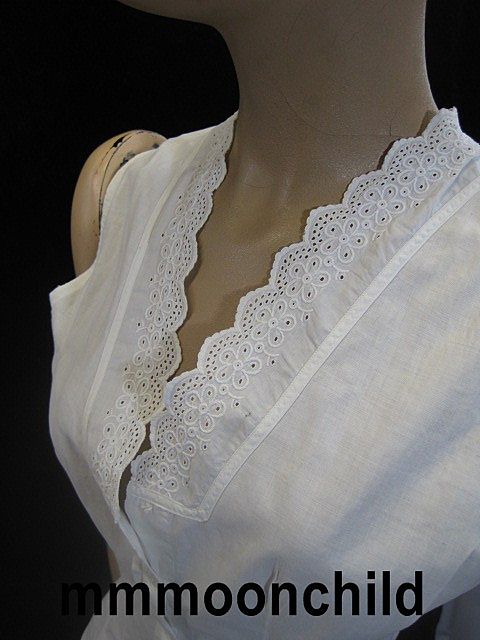 Antique chemise corset cover Victorian era Antique chemise corset cover Victorian era