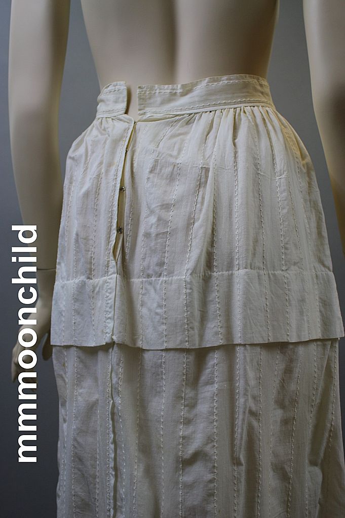 Antique petticoat Victorian era linen Antique petticoat Victorian era linen