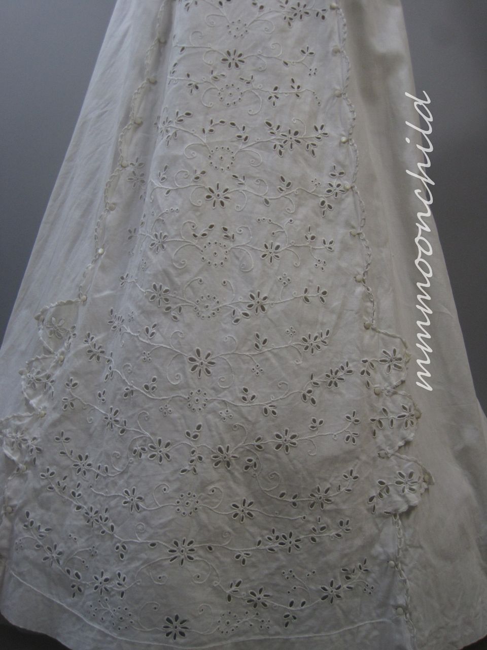 Antique Victorian lace Skirt HM13 Antique Victorian lace Skirt HM13