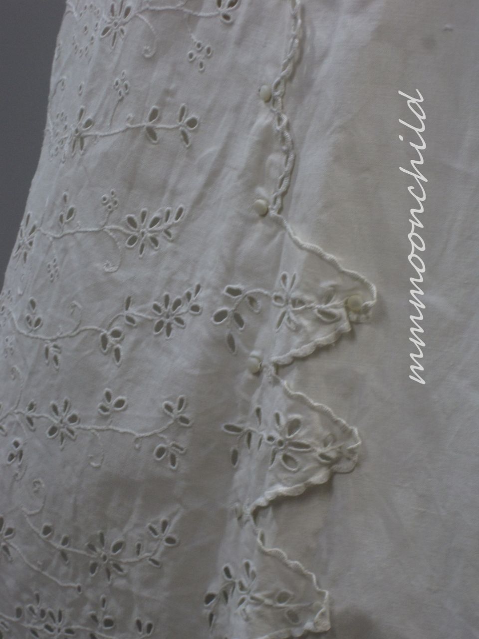 Antique Victorian lace Skirt HM13 Antique Victorian lace Skirt HM13