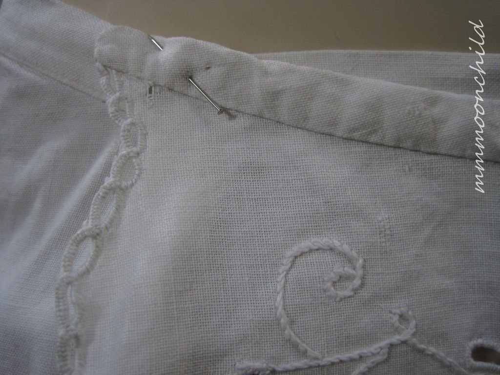 Antique Victorian lace Skirt HM13 Antique Victorian lace Skirt HM13