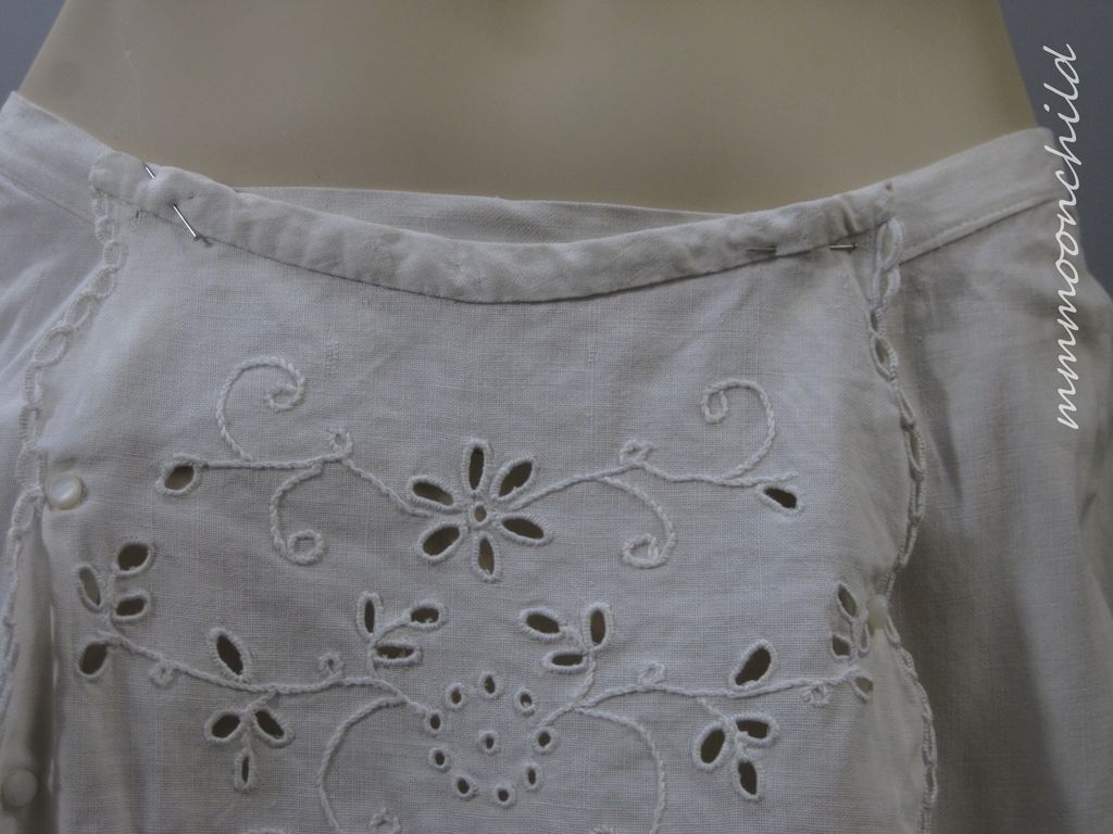 Antique Victorian lace Skirt HM13 Antique Victorian lace Skirt HM13
