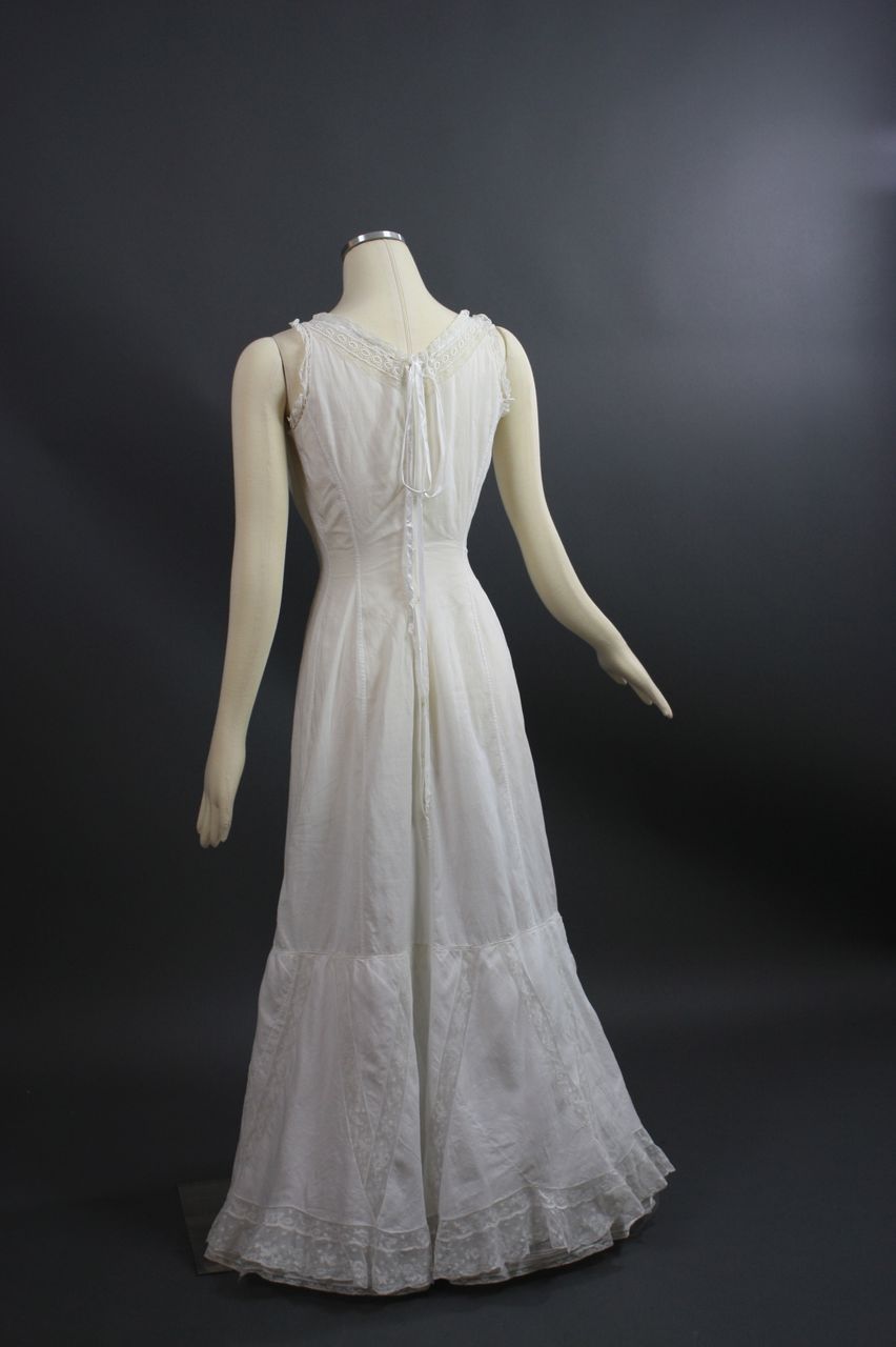 Antique Victorian era silk Chemise Slip HM52 Antique Victorian era silk Chemise Slip HM52