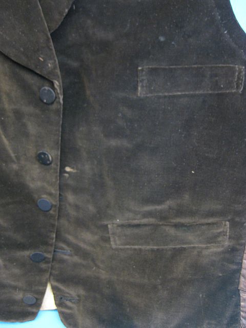 Antique waistcoat mens vest Civil War era Antique waistcoat mens vest Civil War era