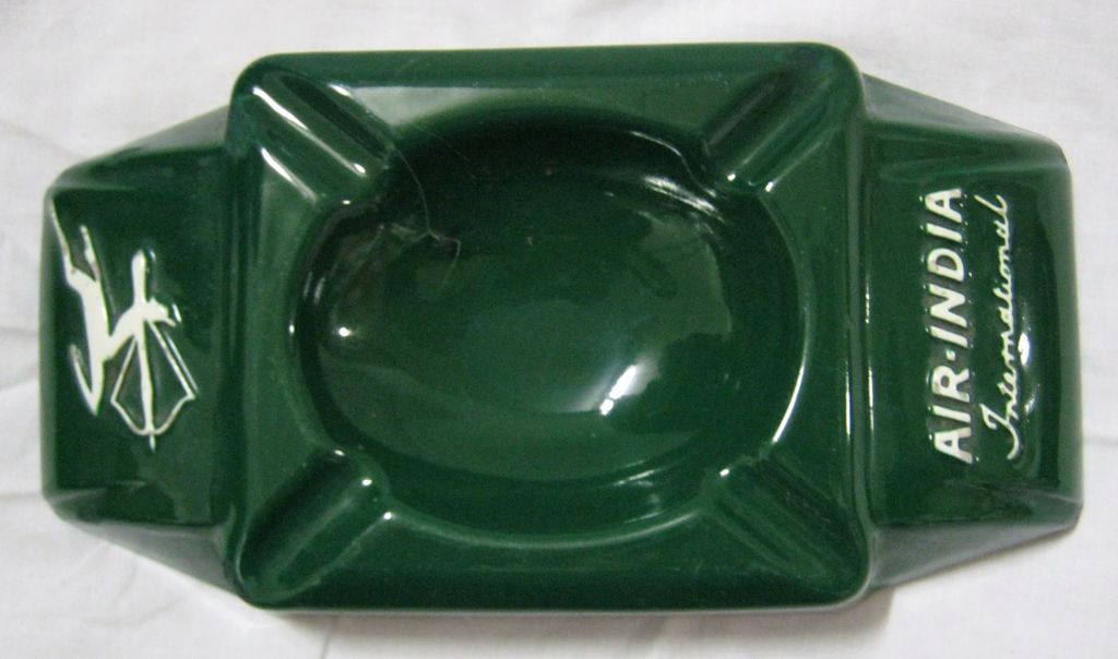 Air India Promotional Ashtray - Circa 1960's Air India Promotional Ashtray - Circa 1960's