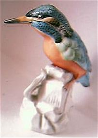 "AUSTRALIANA" Beautiful Large Porcelain Kingfisher "AUSTRALIANA" Beautiful Large Porcelain Kingfisher