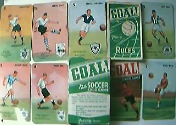 Vintage "GOAL" Pepys Children's English Football Playing Cards Vintage "GOAL" Pepys Children's English Football Playing Cards
