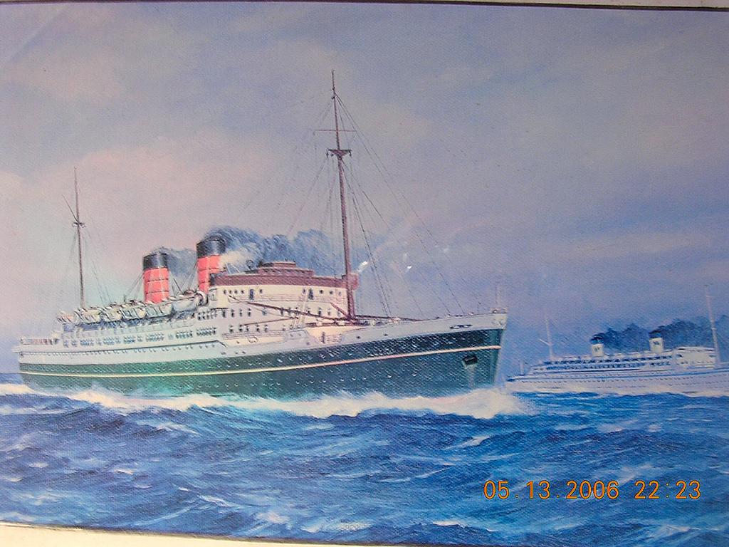 Vintage Shipping Print RMS Awatea & SS Mariposa 1938 Vintage Shipping Print RMS Awatea & SS Mariposa 1938