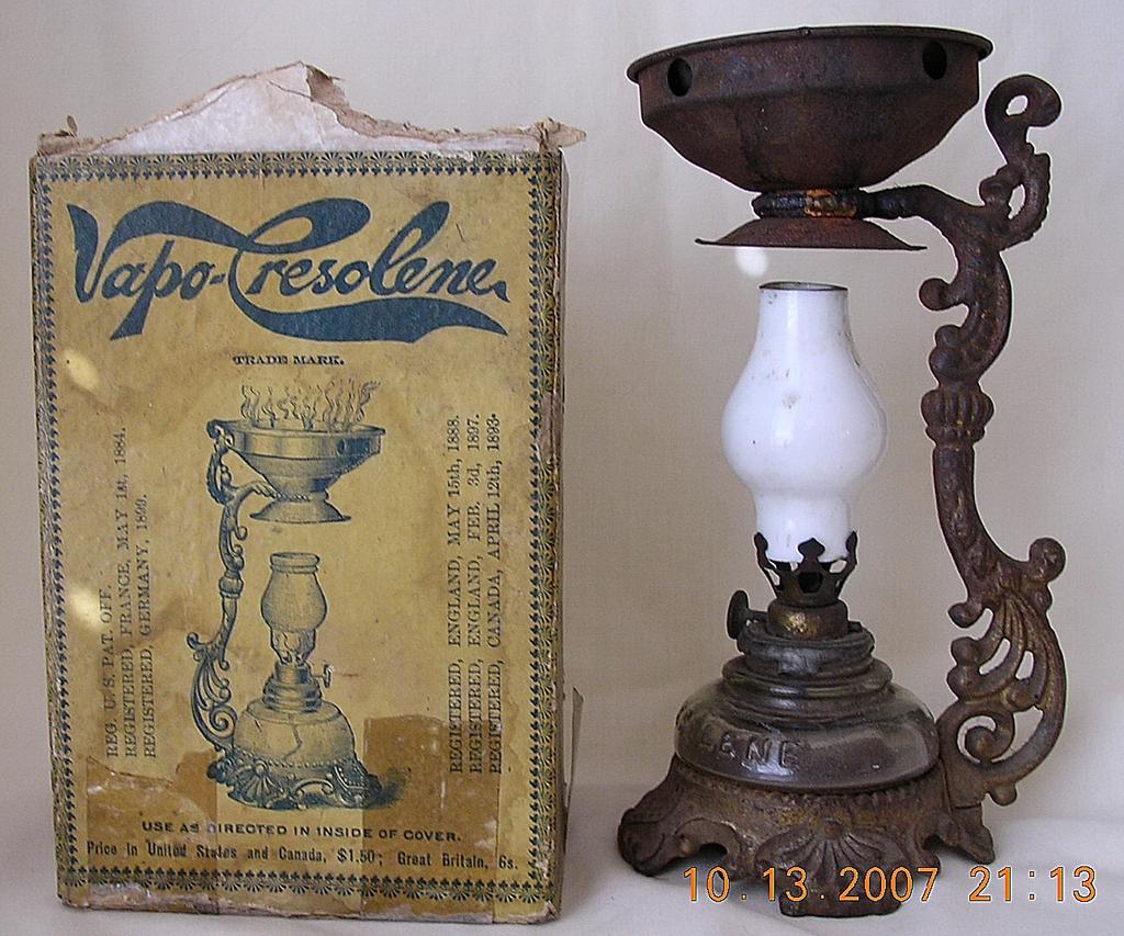 Victorian VAPO Resolene Co Vaporizer Burner Victorian VAPO Resolene Co Vaporizer Burner