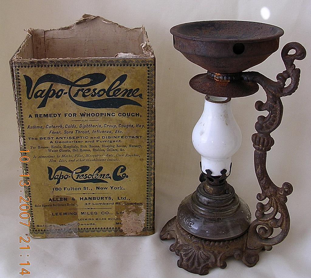 Victorian VAPO Resolene Co Vaporizer Burner Victorian VAPO Resolene Co Vaporizer Burner