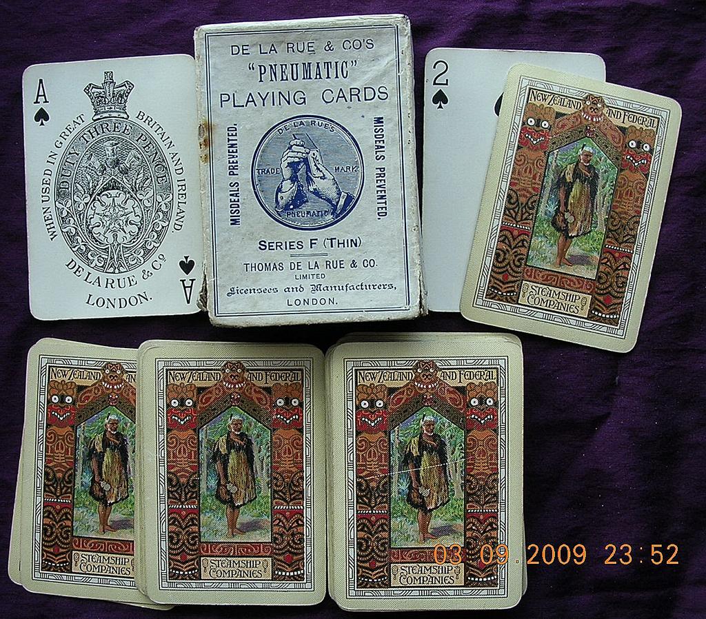 Vintage NZ & Federal Steamship Co Playing Cards Vintage NZ & Federal Steamship Co Playing Cards
