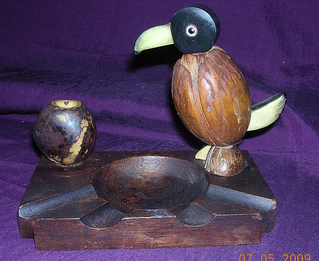 Rare Art Deco DODO Bird Ashtray Circa 1930's Rare Art Deco DODO Bird Ashtray Circa 1930's