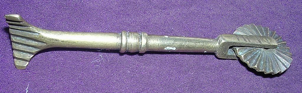 Victorian Brass Pastry Cutter Victorian Brass Pastry Cutter