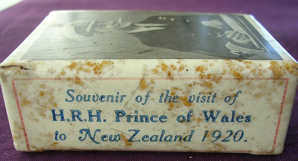 Vintage1920 Matchbox Cover for H.R.H Prince of Wales Vintage1920 Matchbox Cover for H.R.H Prince of Wales