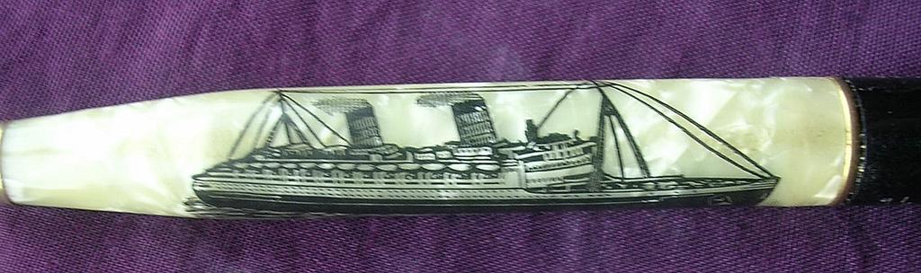 Vintage Queen Elizabeth Cunard Liner Souvenir Propelling Pencil Vintage Queen Elizabeth Cunard Liner Souvenir Propelling Pencil