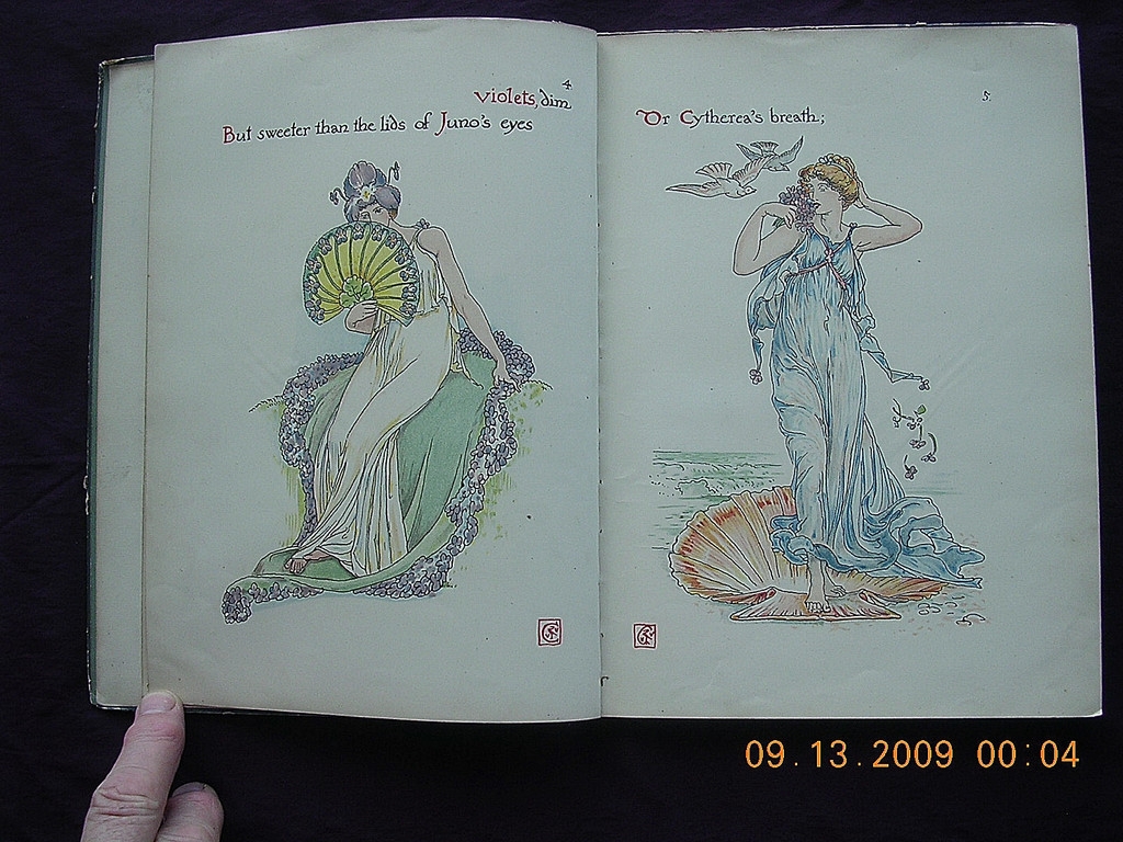 Beautiful 'Flowers From Shakespeare's Garden' First Edition 1906 Beautiful 'Flowers From Shakespeare's Garden' First Edition 1906