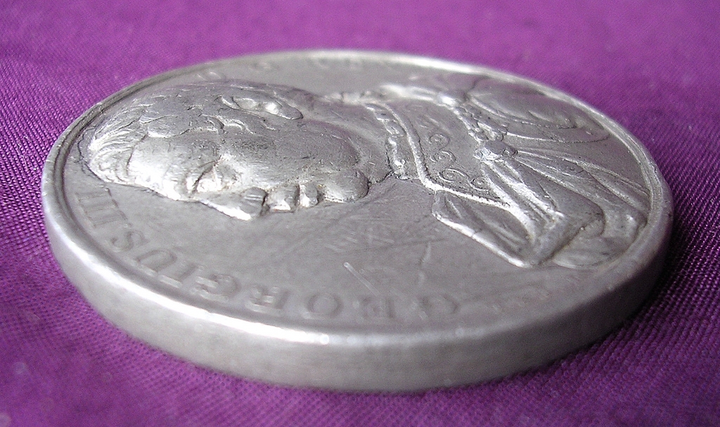 1820 George 111 Large Commemorative Medallion 1820 George 111 Large Commemorative Medallion