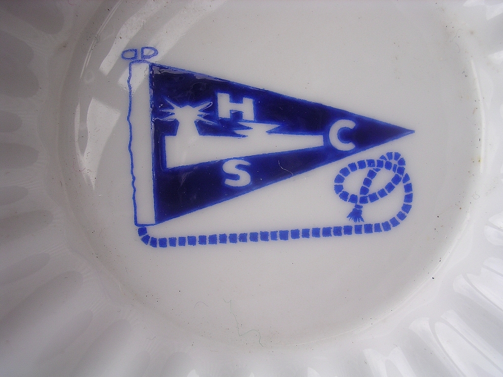 Vintage 'Clyde Shipping Company' Shelley Porcelain Butter Dish Vintage 'Clyde Shipping Company' Shelley Porcelain Butter Dish