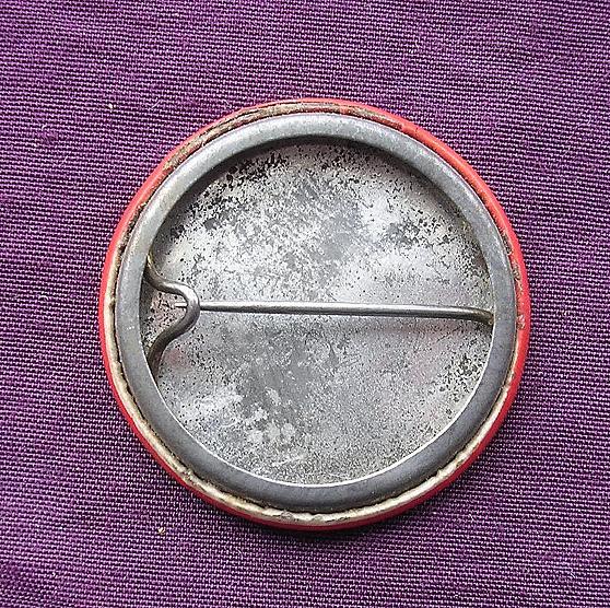 A Tin Camp Badge From 'SQUIRES Gate Holiday Camp' A Tin Camp Badge From 'SQUIRES Gate Holiday Camp'