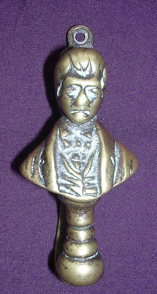 Antique ROBBIE BURNS Brass Door Knocker Antique ROBBIE BURNS Brass Door Knocker